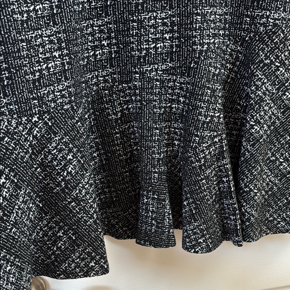 Maison Jules Black and Silver A-line Mini Dress - Picture 3 of 6